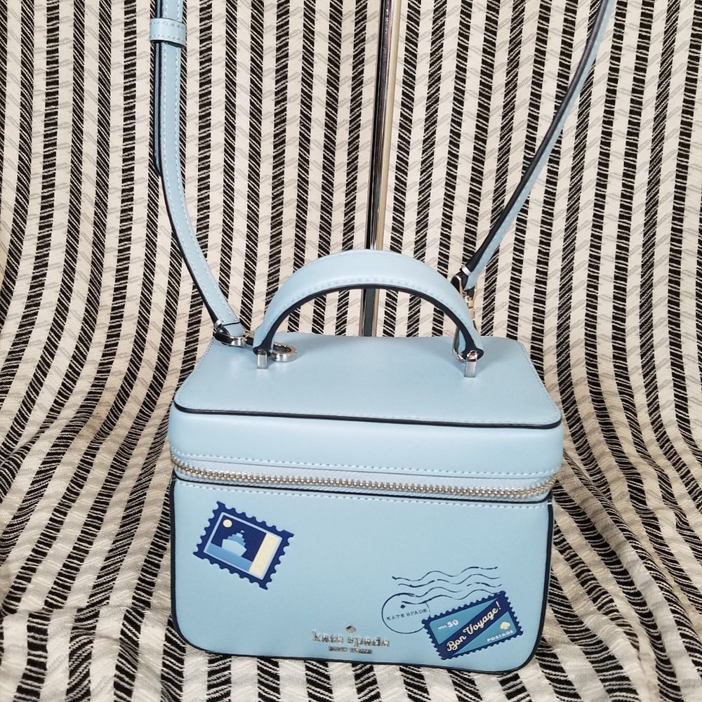 Kate Spade Trunk Crossbody Off the Grid FreshWater - Picture 8 of 14